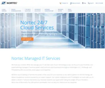 Nortec.com(System Integrators and Infrastructure Leaders) Screenshot