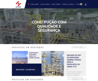 Norteng.com.br(CONSTRUÇÃO COM QUALIDADE E SEGURANÇA) Screenshot