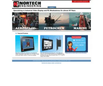 Norteng.com(Nortech Engineering) Screenshot