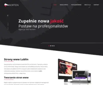 Norten.pl(Strony internetowe Lublin) Screenshot