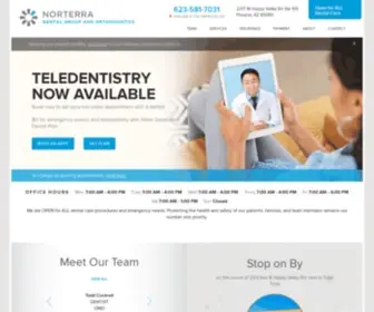 Norterradentalgroup.com(Phoenix Dentist) Screenshot