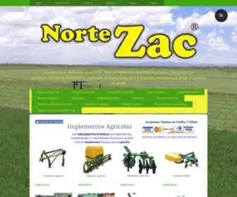 Nortezac.com(Implementos Agrícolas) Screenshot