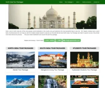 North-Indiatourpackages.com(North India Budget/Cheap Tour Packages) Screenshot