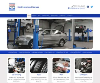 North-Jesmond-Garage.co.uk(Car Garage In Newcastle Upon Tyne) Screenshot