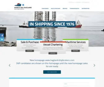 North-Sea-Shipbrokers.dk(Sale & Purchase) Screenshot