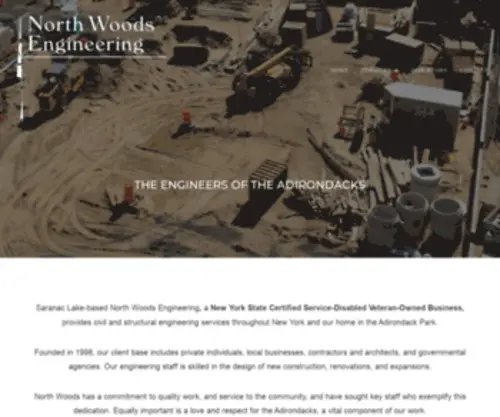 North-Woods-Engineering.com(North Woods Engineering) Screenshot