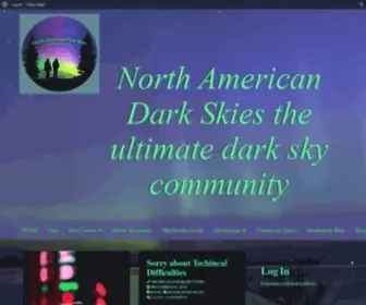 Northamericandarkskies.com(Northamericandarkskies) Screenshot