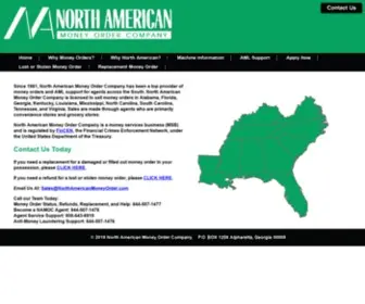 Northamericanmoneyorder.com(North American Money Order Company) Screenshot