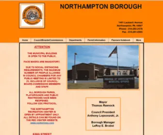 Northamptonboro.com(Northampton Borough) Screenshot
