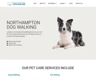 Northamptondogwalker.co.uk(Northampton Dog Walking) Screenshot