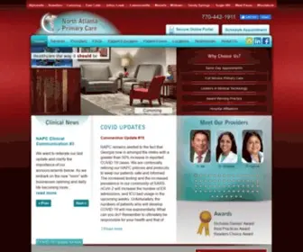 Northatlantaprimarycare.com(North Atlanta Primary Care) Screenshot