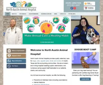 Northaustinanimalhospital.com(North Austin Animal Hospital) Screenshot