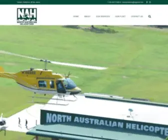 Northaustralianhelicopters.com.au(NAH Helicopter services) Screenshot