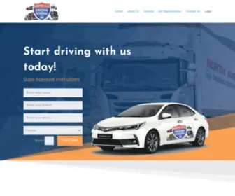 Northavedrivingschool.com(North Ave Driving School) Screenshot