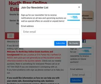 Northbayauction.com(North Bay Online Estate Auctions) Screenshot