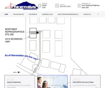 Northbayrepro.com(Large format Color & Black and white printing serving Marin County and the Bay Area in the Reprographic industry for 25) Screenshot