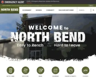 Northbendwa.gov(North Bend) Screenshot