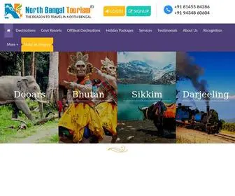 Northbengaltourism.com(North Bengal Tourism) Screenshot