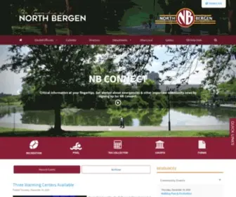 Northbergen.org(The Official Website of The Township of North Bergen) Screenshot