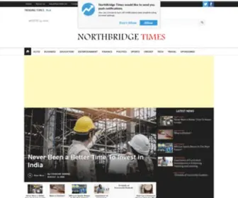Northbridgetimes.com(NorthBridge Times) Screenshot