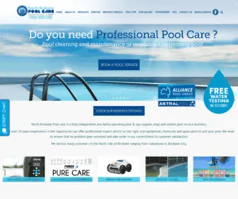 Northbrisbanepoolcare.com.au(North Brisbane Pool Care) Screenshot