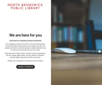 Northbrunswicklibrary.org(North Brunswick Public Library) Screenshot