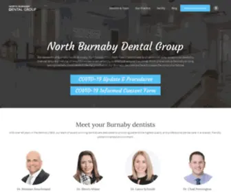 Northburnabydental.com(North Burnaby Dental Group) Screenshot