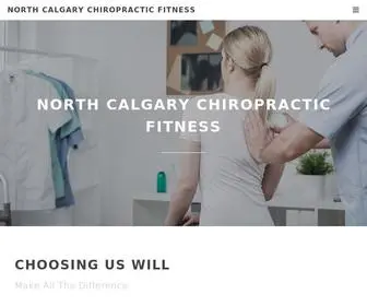 Northcalgarychiro.com(North Calgary Chiropractic and Fitness) Screenshot