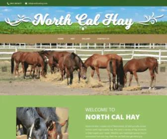 Northcalhay.com(Hay Bakersfield) Screenshot