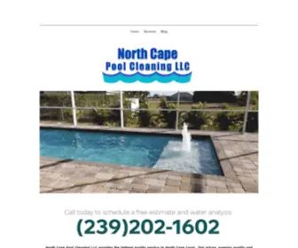 Northcapepool.com(North Cape Pool Cleaning LLC) Screenshot