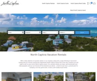 Northcaptiva.com(Florida Vacation House Rentals) Screenshot
