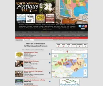 Northcarolinaantiquetrail.com(North Carolina Antique Trail) Screenshot