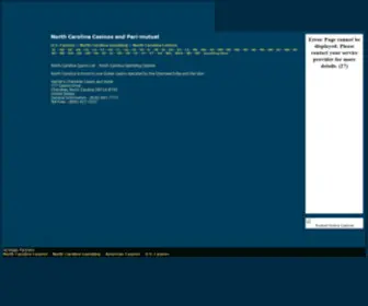 Northcarolinacasinos.com Screenshot