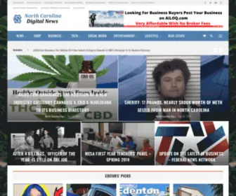 Northcarolinadigitalnews.com(North Carolina Digital News) Screenshot