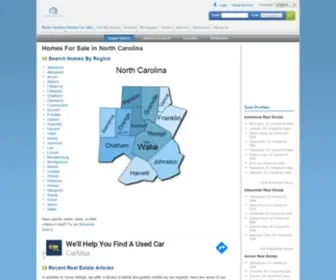 Northcarolinahomes.com(North Carolina Homes For Sale) Screenshot