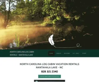 Northcarolinalogcabin.rentals(NANTAHALA RENTAL CABINS NANTAHALA TOWNSHIP) Screenshot