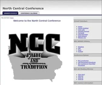 Northcentralconf.org(North Central Conference) Screenshot