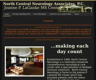 Northcentralneurology.com(North Central Neurology) Screenshot