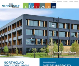 Northclad.com(Rainscreen Systems) Screenshot