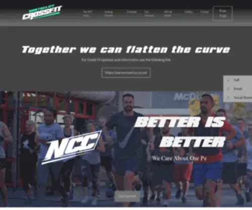 Northcliffcrossfit.com(Northcliff CrossFit) Screenshot