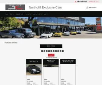 Northcliffexclusivecars.co.za(Pre-owned Cars) Screenshot