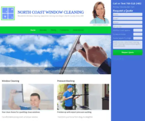 Northcoastwindowcleaning.com(North Coast Window Cleaning) Screenshot