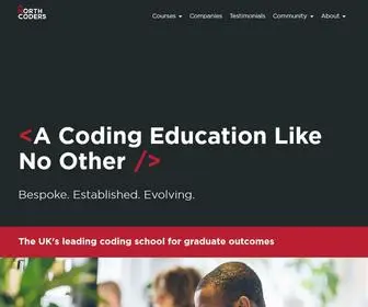 Northcoders.com(The Coding Bootcamp For The North) Screenshot