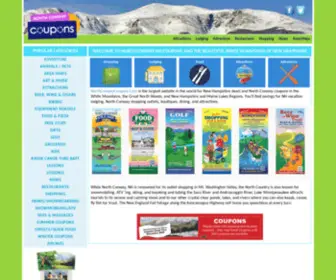 Northconwaycoupons.com(North Conway NH Coupons and Free Stuff) Screenshot