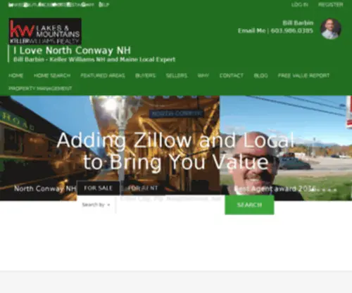 Northconwayrealestatesearch.com(North Conway NH Real Estate) Screenshot