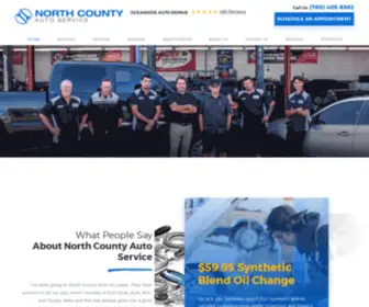 Northcountyautoservice.com(North County Auto Service) Screenshot