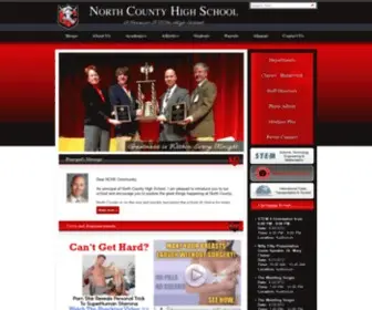 Northcountyhs.org(North County High School) Screenshot