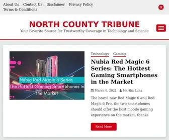 Northcountytribune.com Screenshot