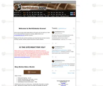 Northdakota-Scores.net(Northdakota Scores) Screenshot