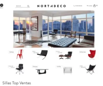 Northdeco.com(Muebles de diseño online) Screenshot